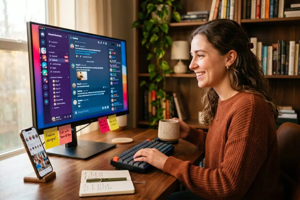 Discord vs Facebook Groups comparison showing community engagement features side by side