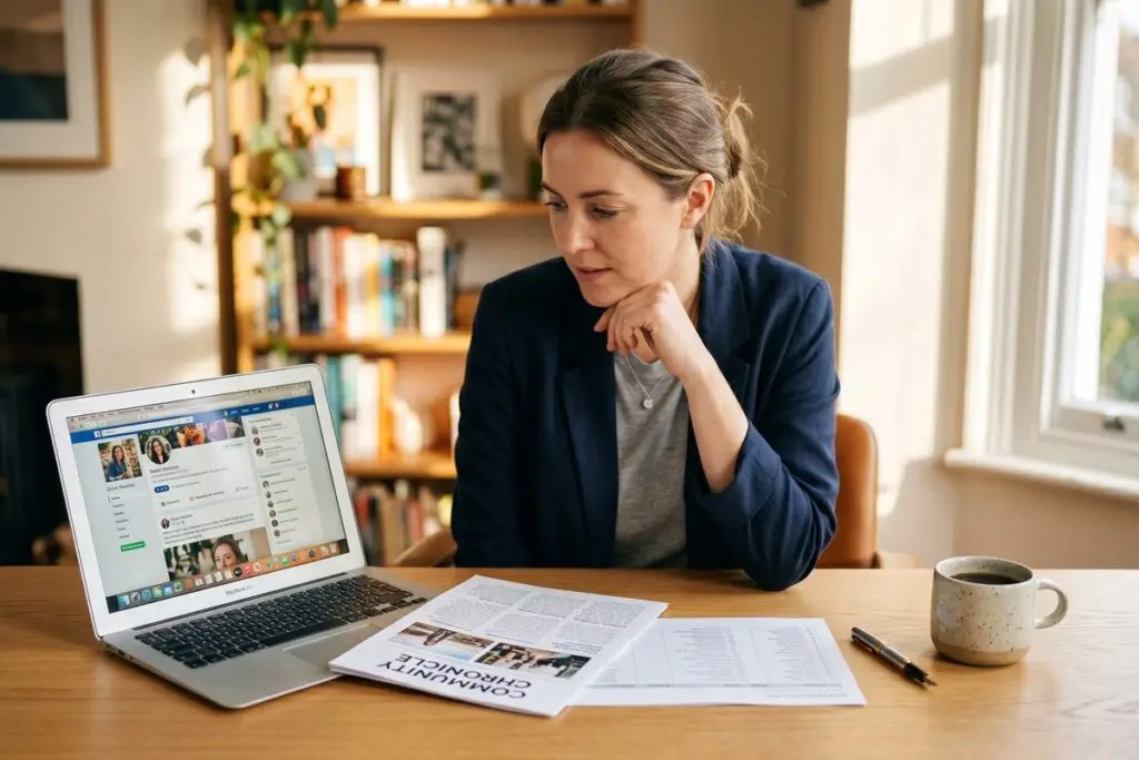 Side-by-side comparison of LinkedIn and newsletter reach for audience building