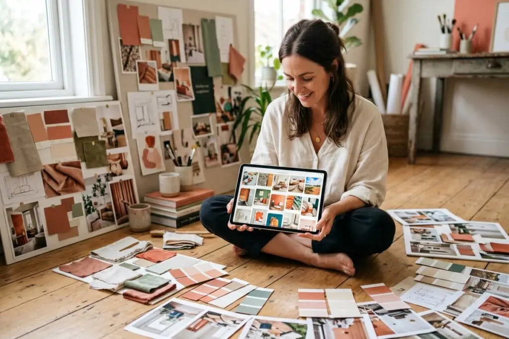 Pinterest reach content marketing strategy visual showing pin boards and analytics growth