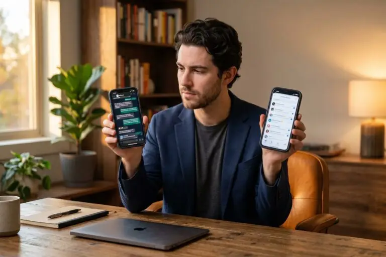 WhatsApp Business vs Telegram side-by-side comparison for growing a customer base